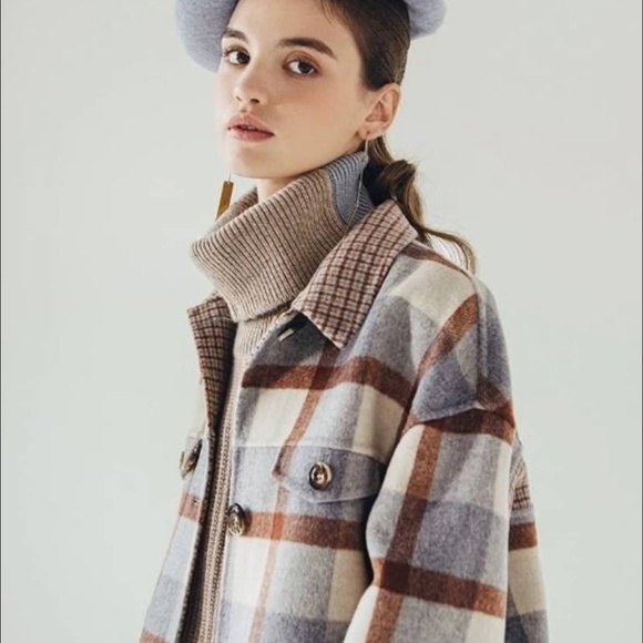 Petite Studio Jackets & Blazers - Petite Studio Reversible Wool Jacket